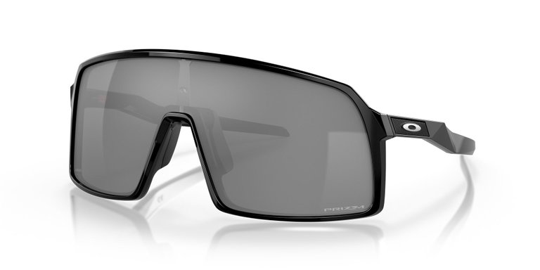 Oakley Sonnenbrille Sutro (Glasfarbe: Prizm black) schwarz glänzend - 1 Brille mit Hartschalenetui